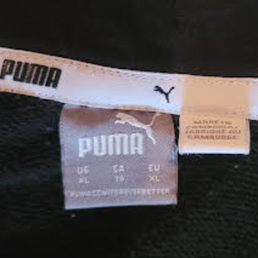 Puma relaxed-fit cropped XL half zip kangaroo pocket sweatshirt - Picture 6 of 8